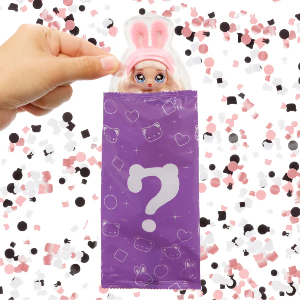 נה !נה !נה ! מיני – בובת אופנה עם הפתעת קונפטי סדרה 3 - Image 3