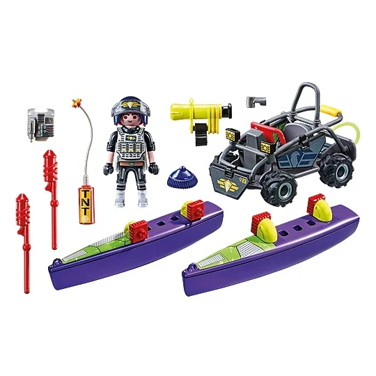 פליימוביל כוחות מיוחדים: לוחם ורכב שטח 71147 - Image 2