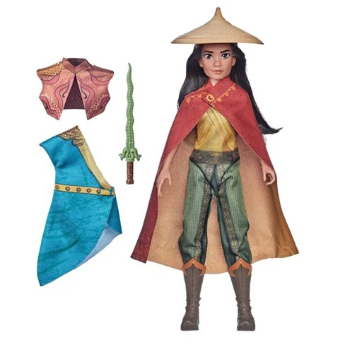 דיסני ראיה בובת נסיכה גלימה ואביזרים DISNEY RAYA - Image 2