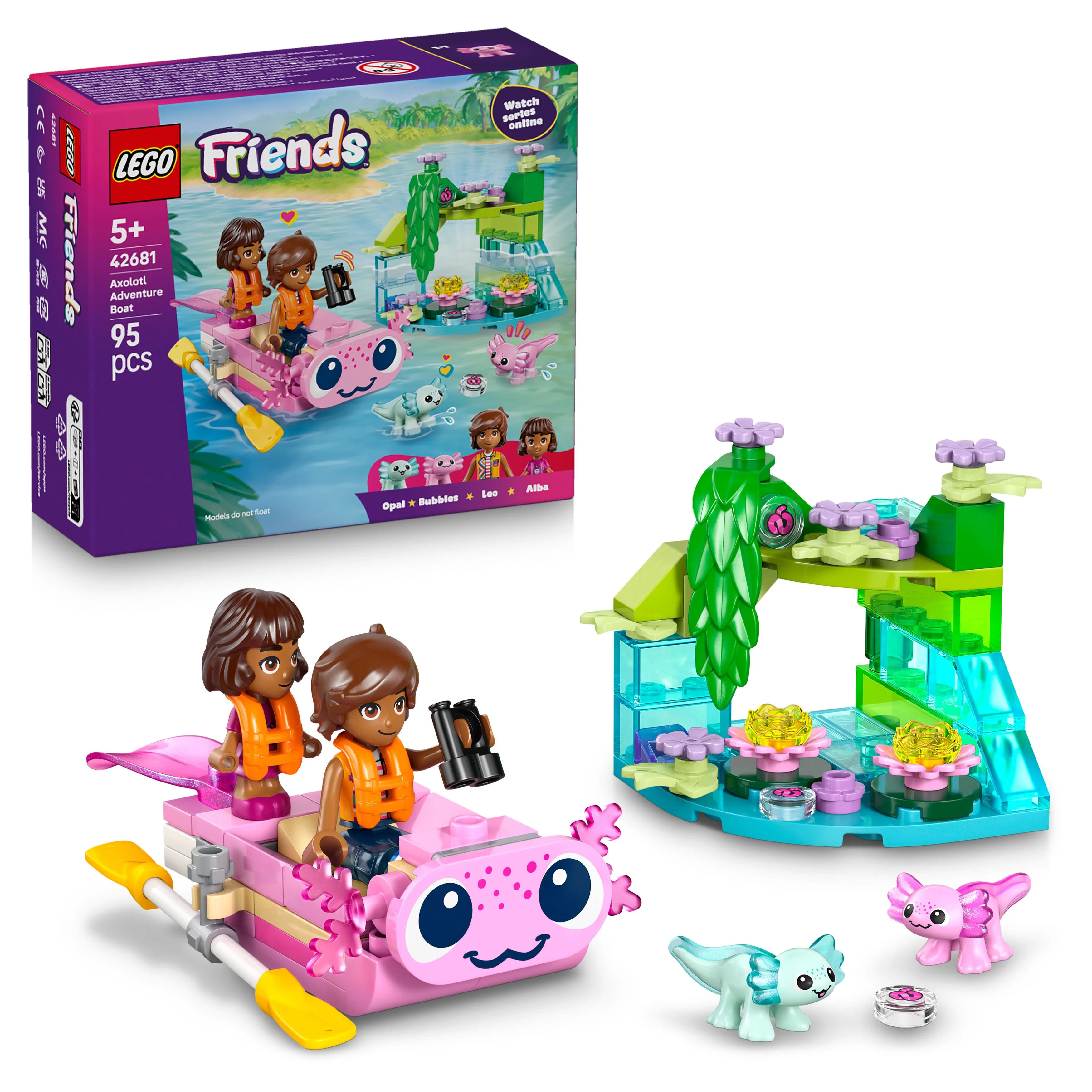 לגו חברות סירת הרפתקאות של אקסולוטל 42681