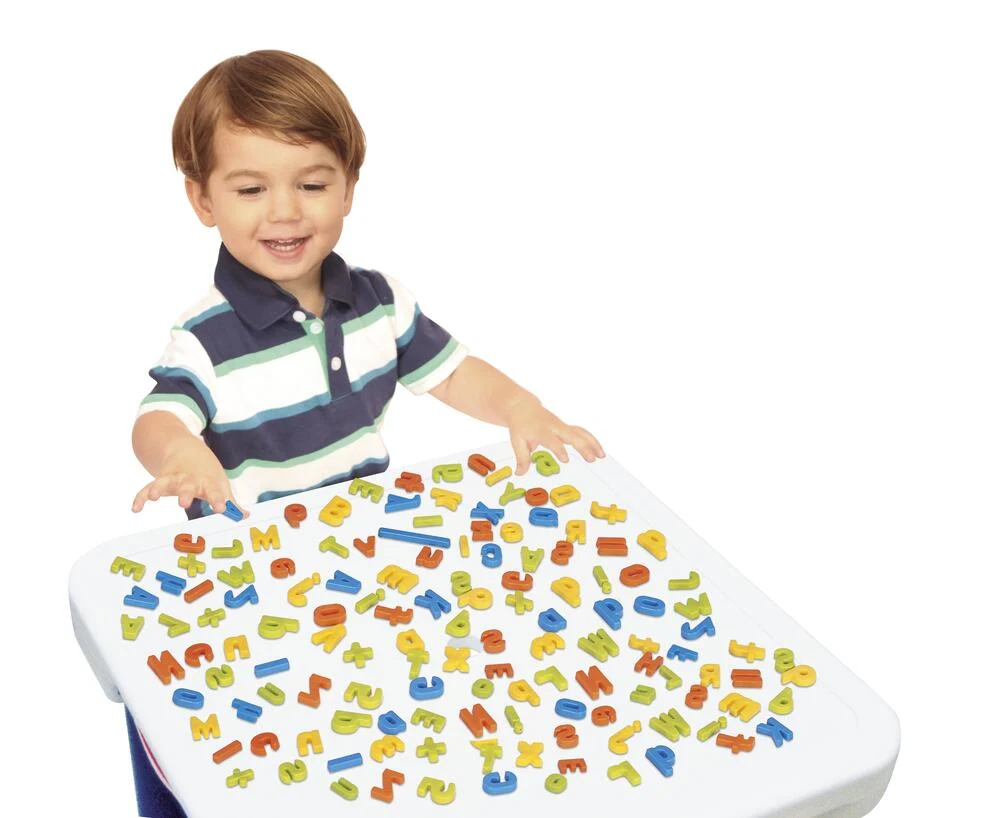 דלי אותיות באנגלית ומספרים מגנט - 100 יח' - Image 3