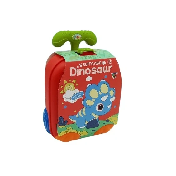 מזוודת טרולי משחקי חול דינוזאור 8 חל - Image 2