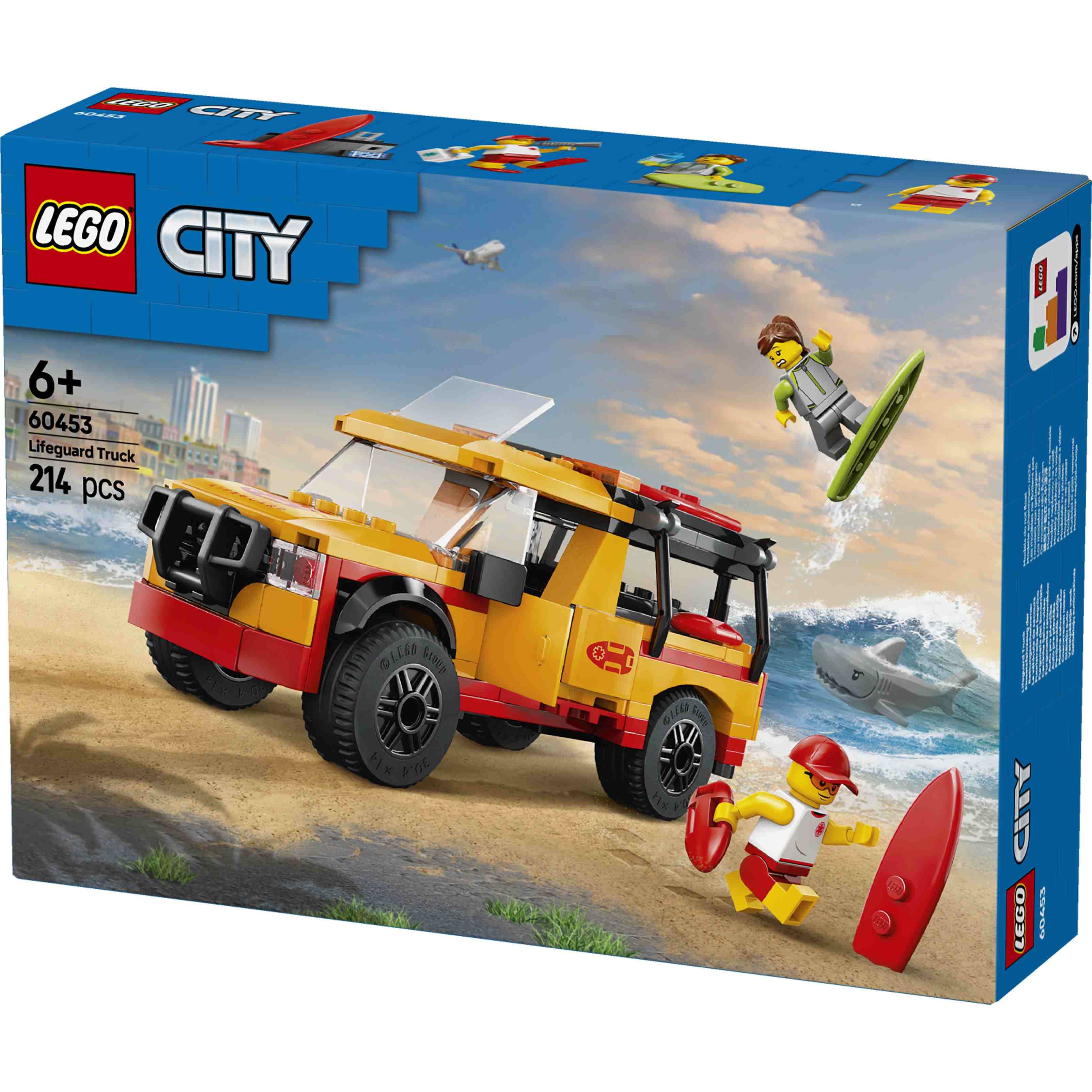 לגו סיטי רכב הצלה חופי של מציל 60453