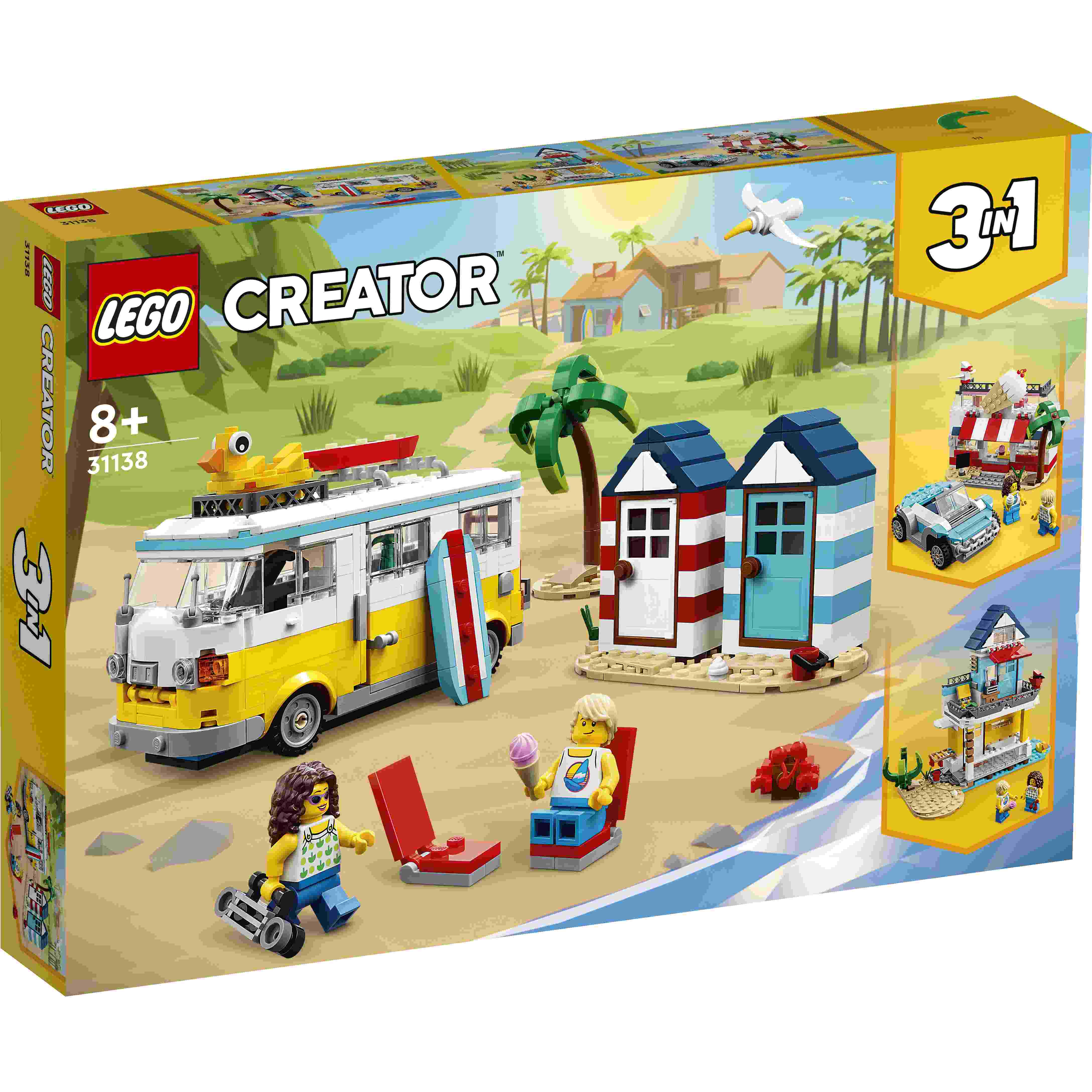 לגו קריאטור וואן חוף לקמפינג 31138