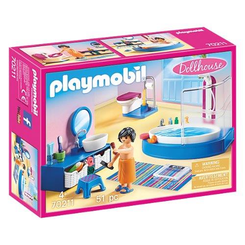 פליימוביל חדר רחצה עם אמבטיה 70211