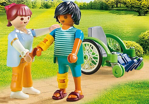 פליימוביל מטופל בכסא גלגלים 70193 - Image 3