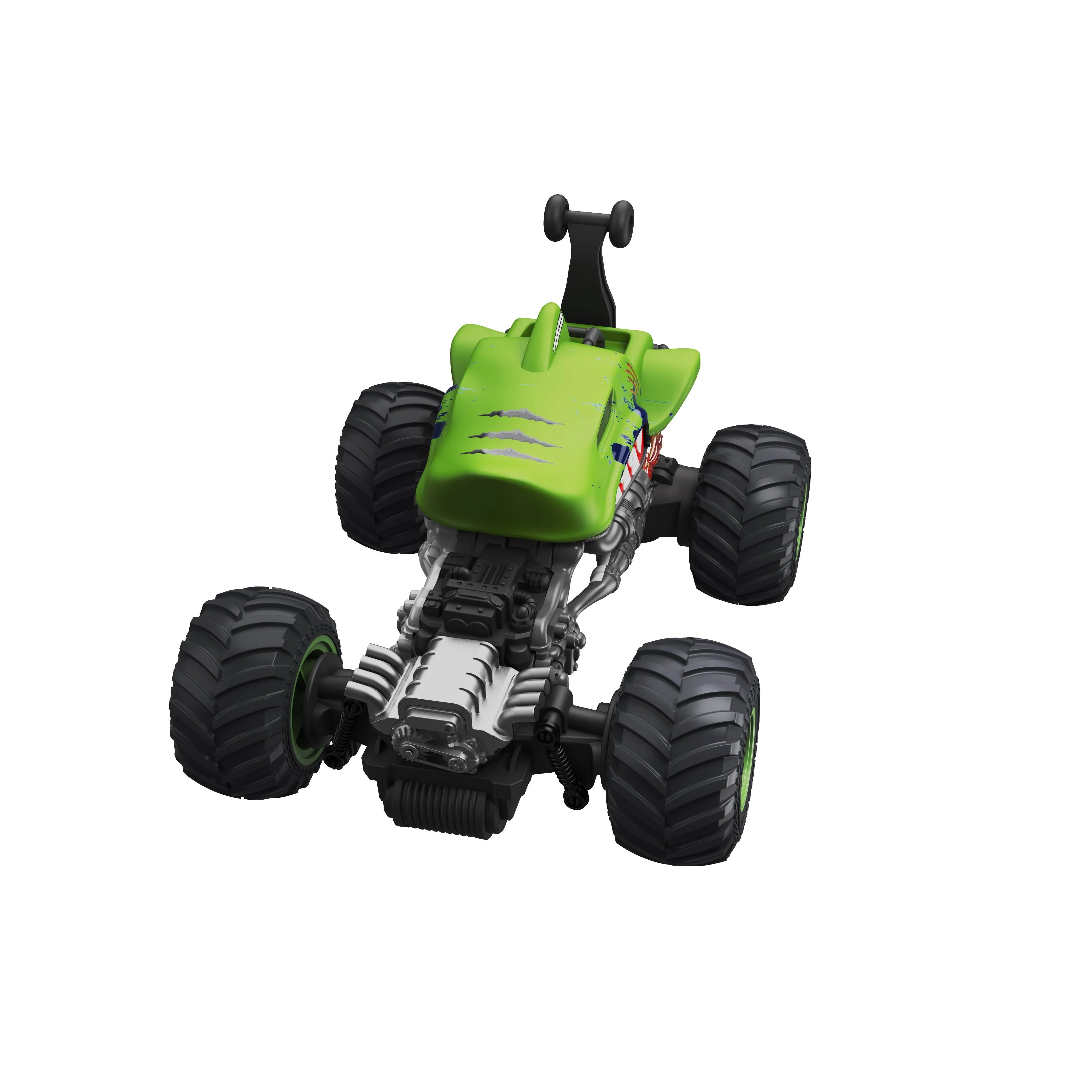 מכונית על שלט פעלולים כריש 1:16 כחול - Image 4