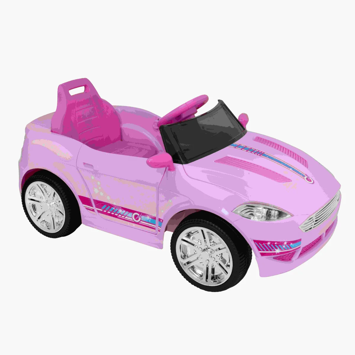 מכונית קבריולט ורודה ממונע 6 וולט - Image 4