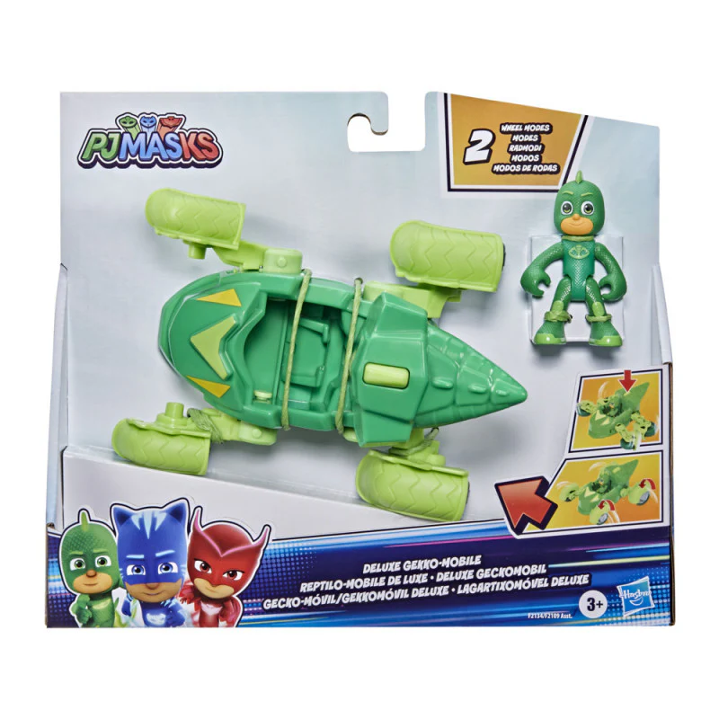 דמות+רכב דלוקס כוח פי גיי PJ MASKS - Image 3