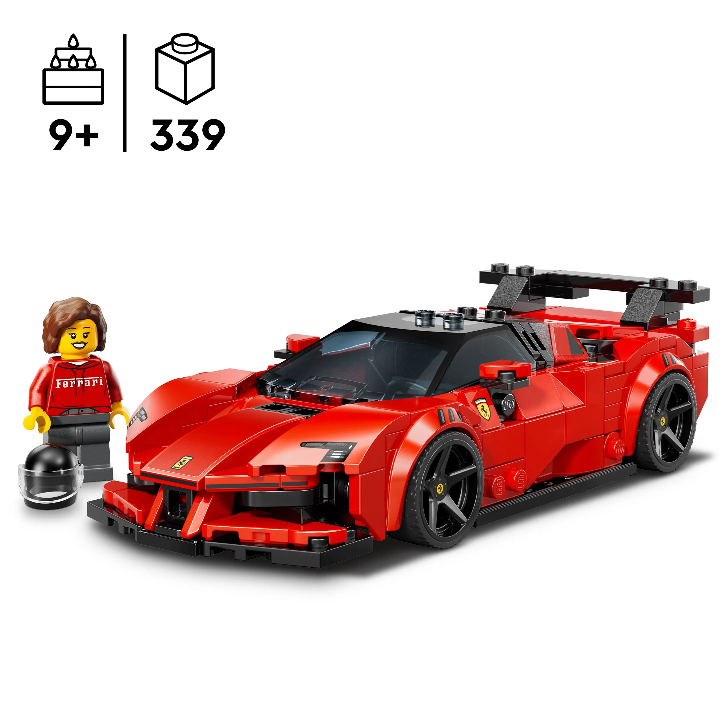 לגו ספיד מכונית ספורט 77254 FERRARI SF90 XX STRADALE - Image 2