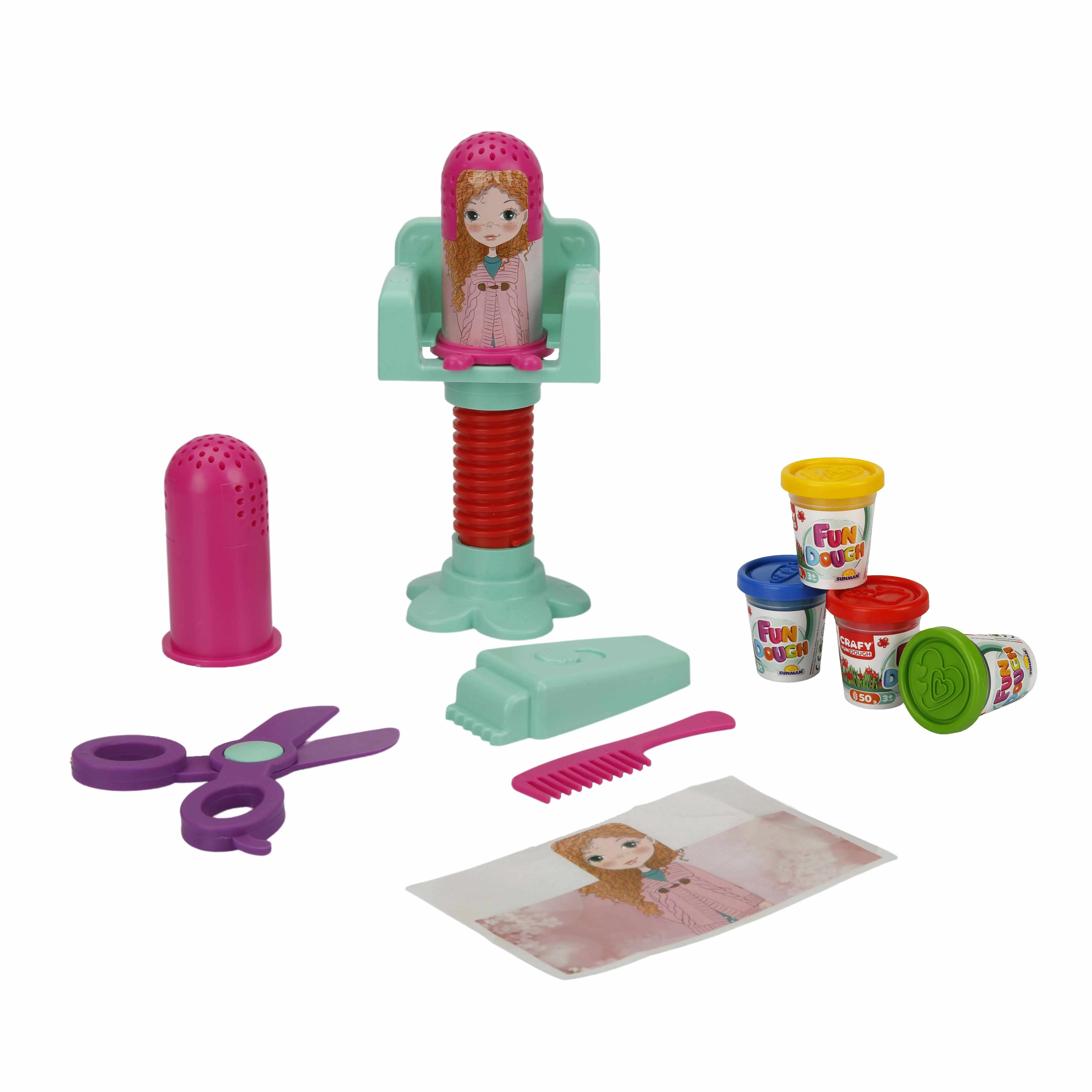 ערכת בצק עיצוב שיער 15 חלקים 200 גרם - Image 2
