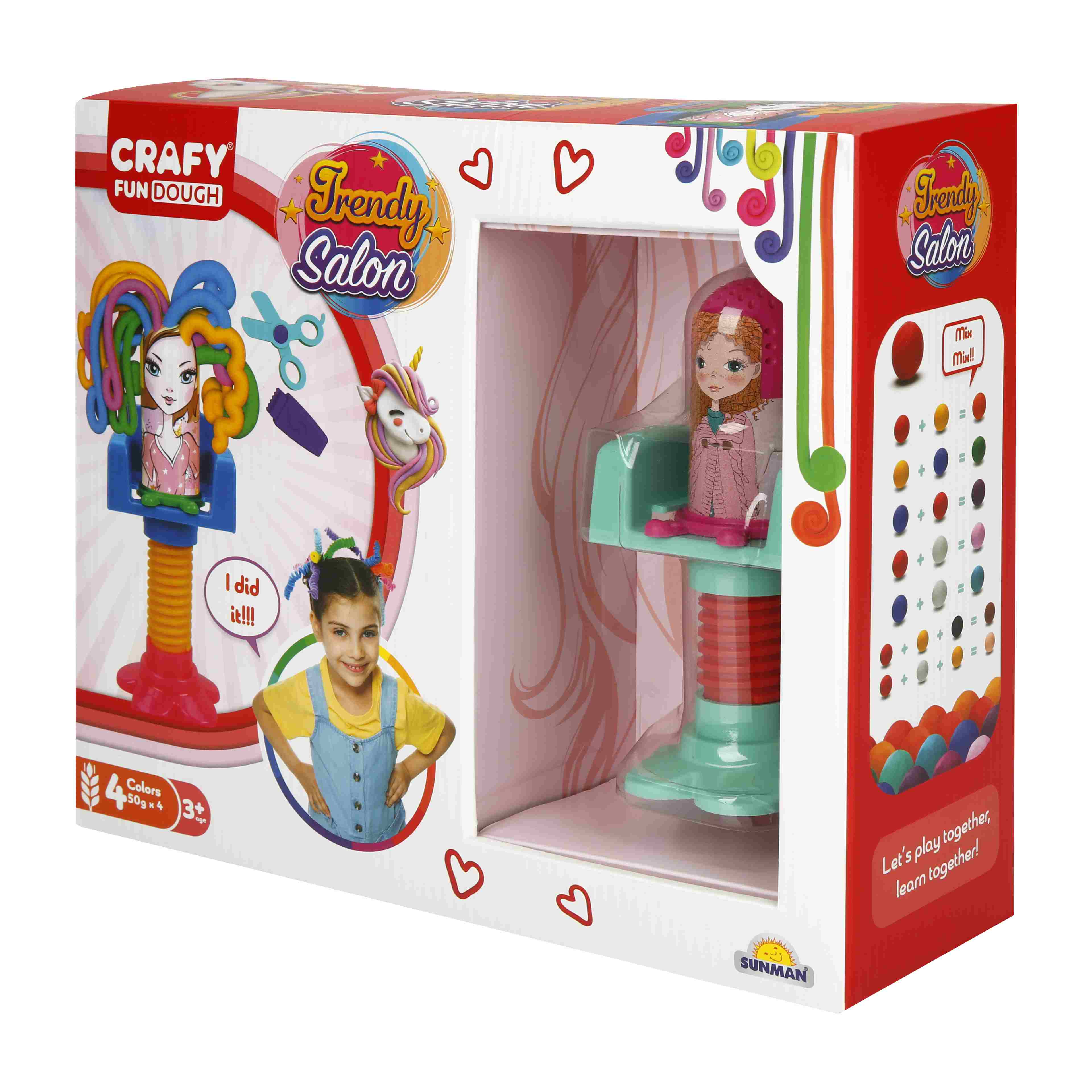 ערכת בצק עיצוב שיער 15 חלקים 200 גרם - Image 5