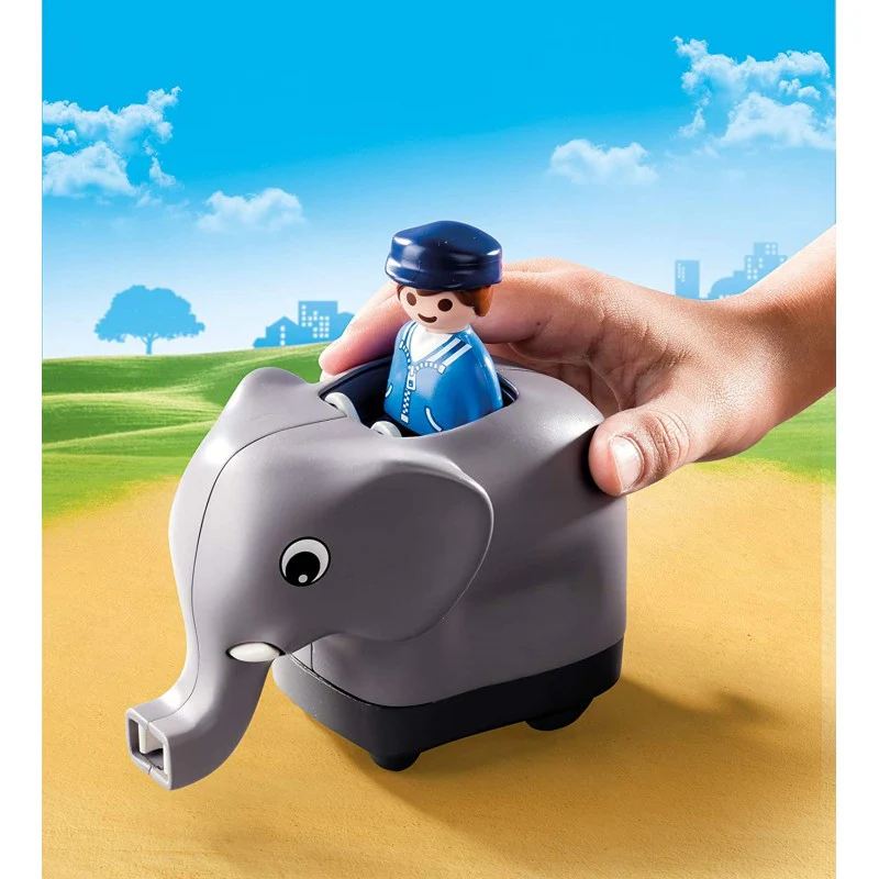 פליימוביל רכבת חיות 70405 - Image 3