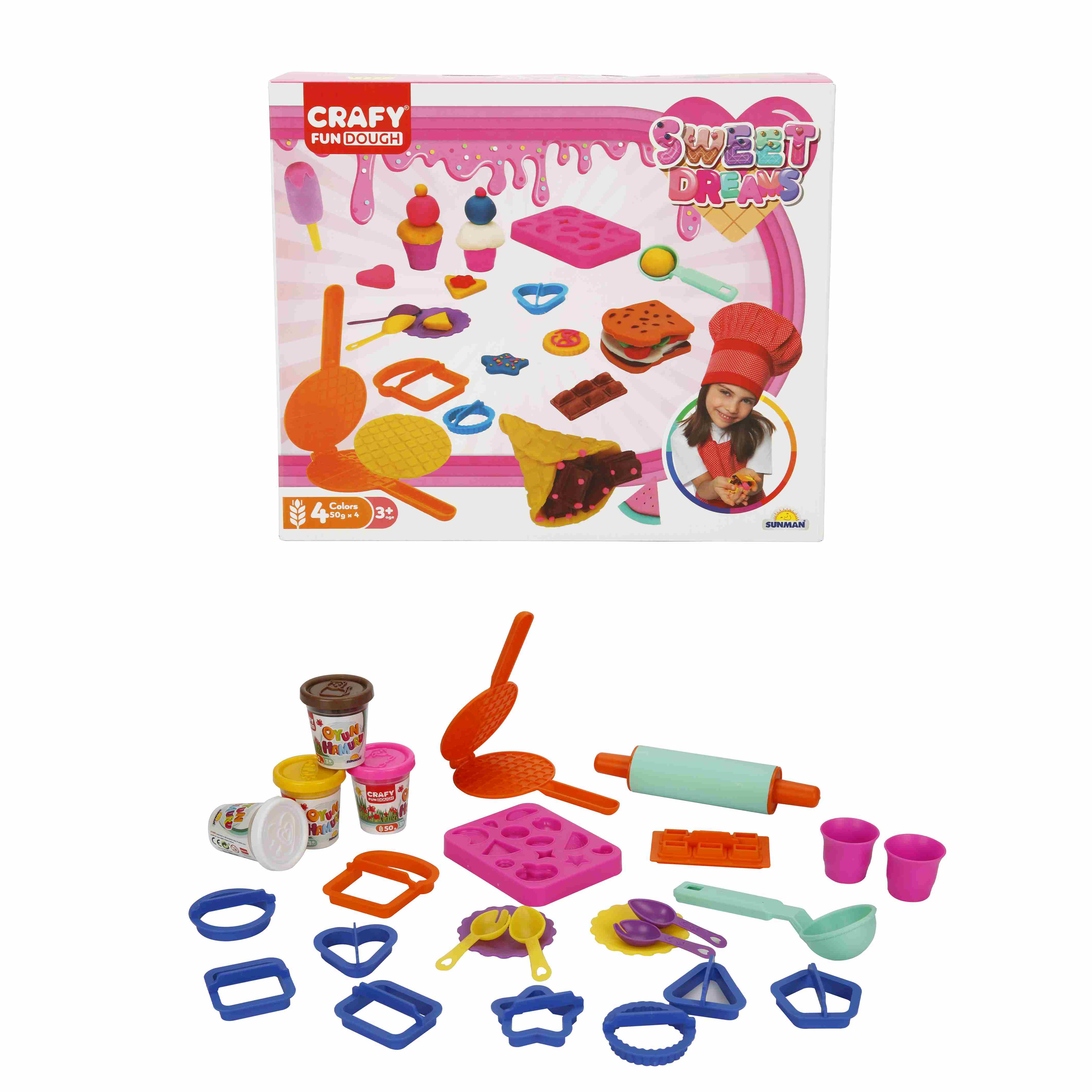 ערכת בצק מאפייה 26 חלקים 200 גרם - Image 2