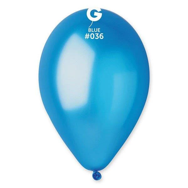 בלון מטאלי כחול 36 100יח