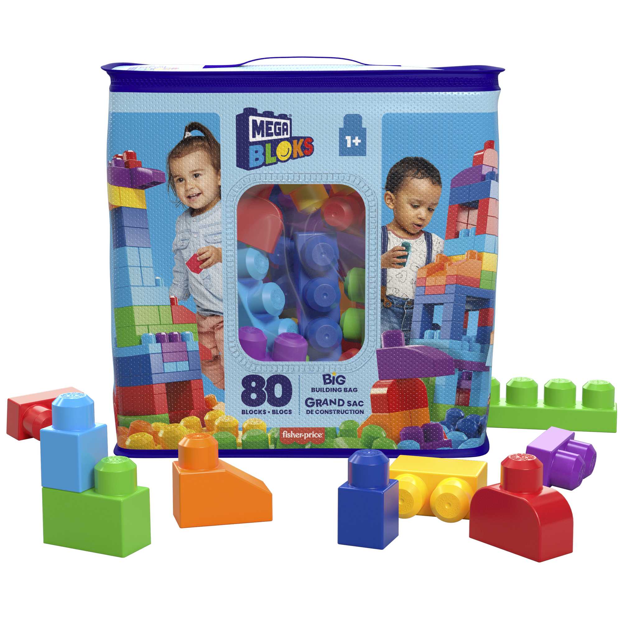 מגה בלוקס תיק 80 חלקים - Image 6