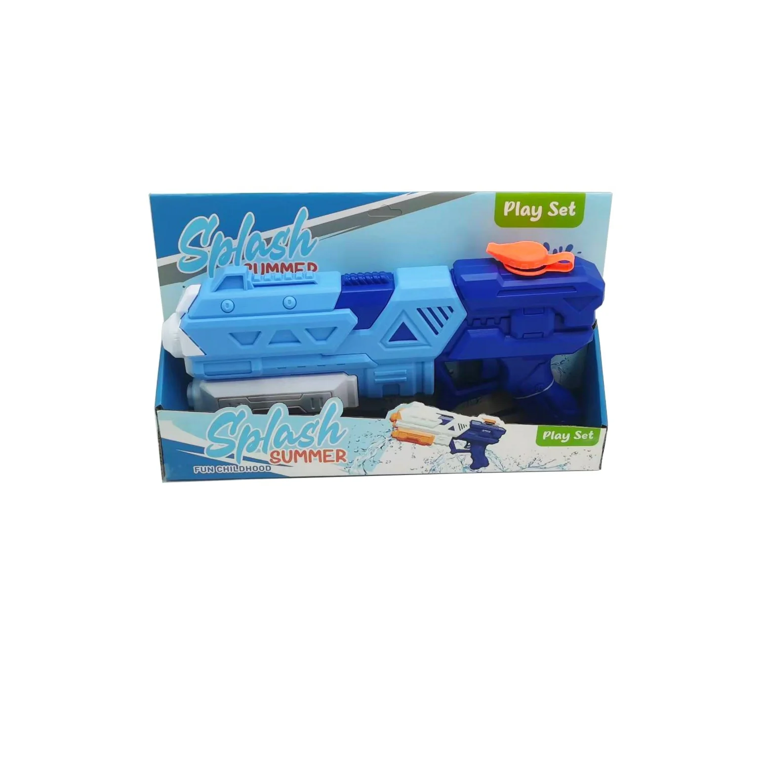רובה מים 800 מל כחול תכלת - Image 2