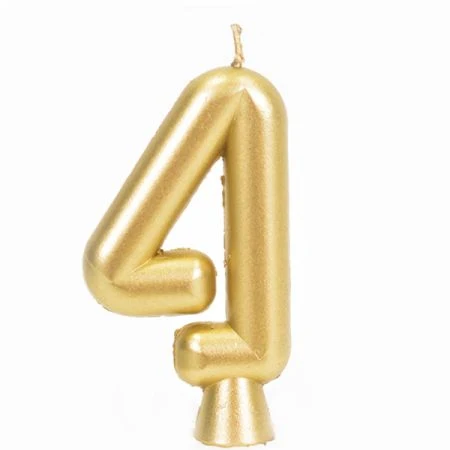 נר ספרה 4 כסף