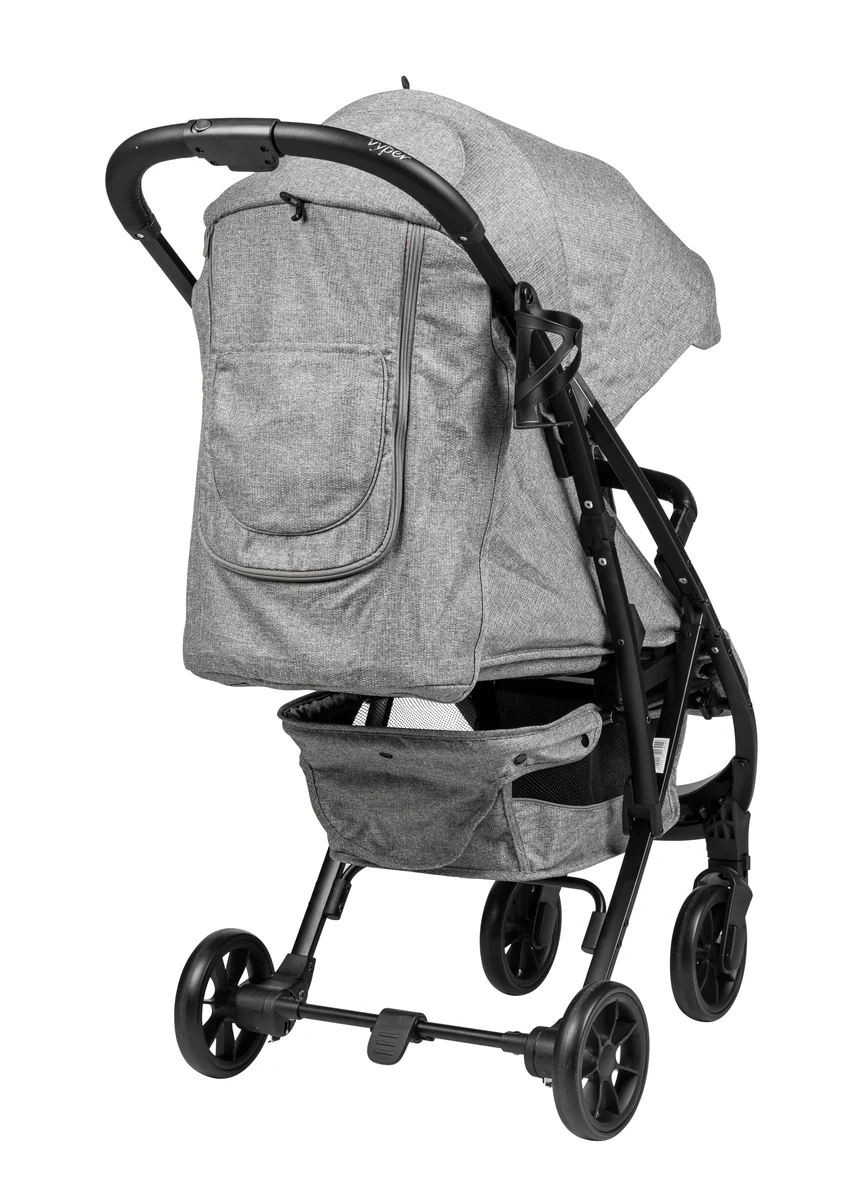 טיולון VYPER - אפור ידית שחורה Sport Lin - Image 3