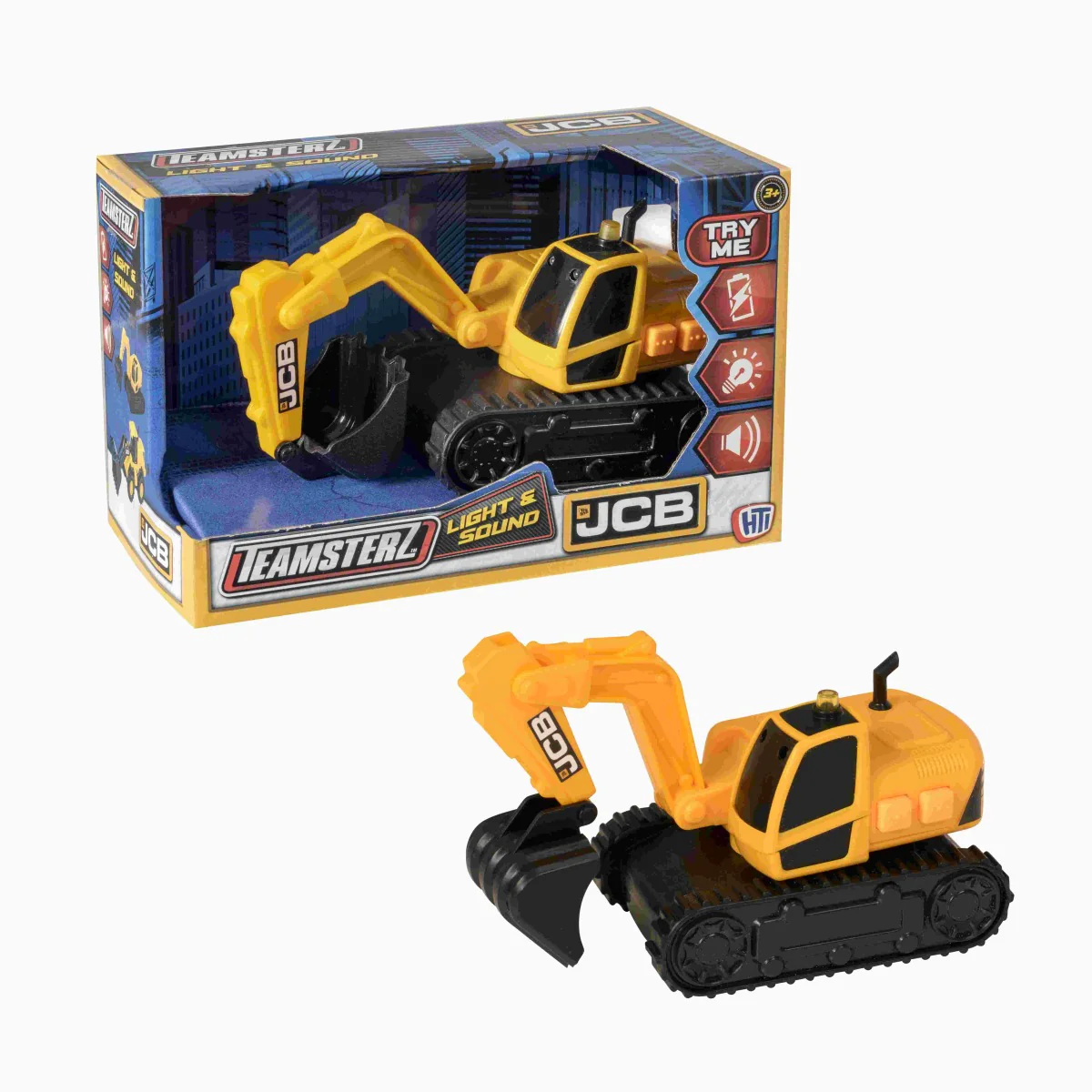 משאית JCB מחפר עם אורות וצלילים - Image 4