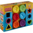 סט 6 בצקים צבעוניים עם שבלונות - Image 4