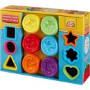 סט 6 בצקים צבעוניים עם שבלונות - Image 9